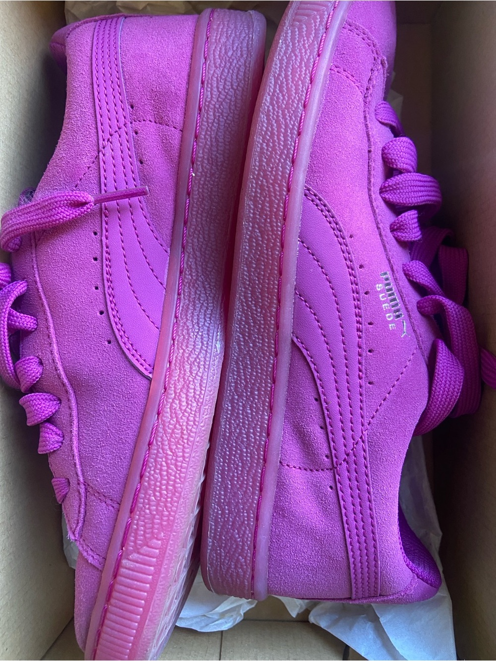 Puma purple/pinkish Suede Classic Sneakers - Picture 2 of 8
